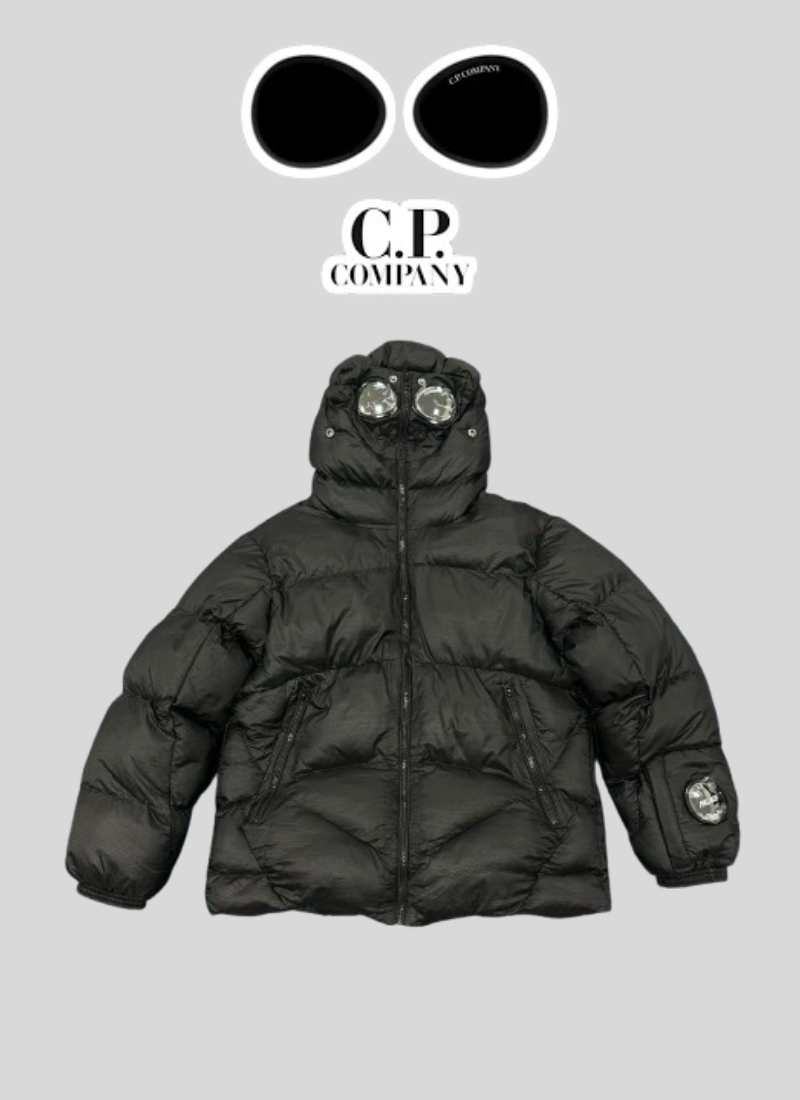 Puffy jacket CP Black
