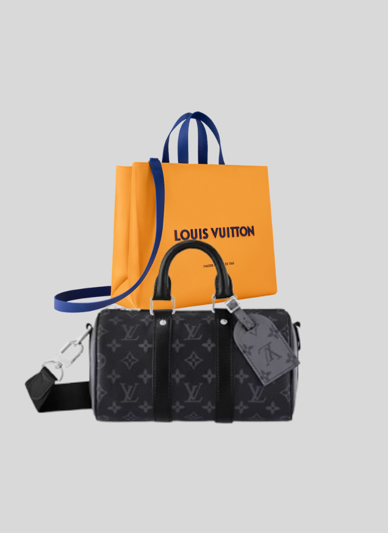 Sac LV Keepall Zwart