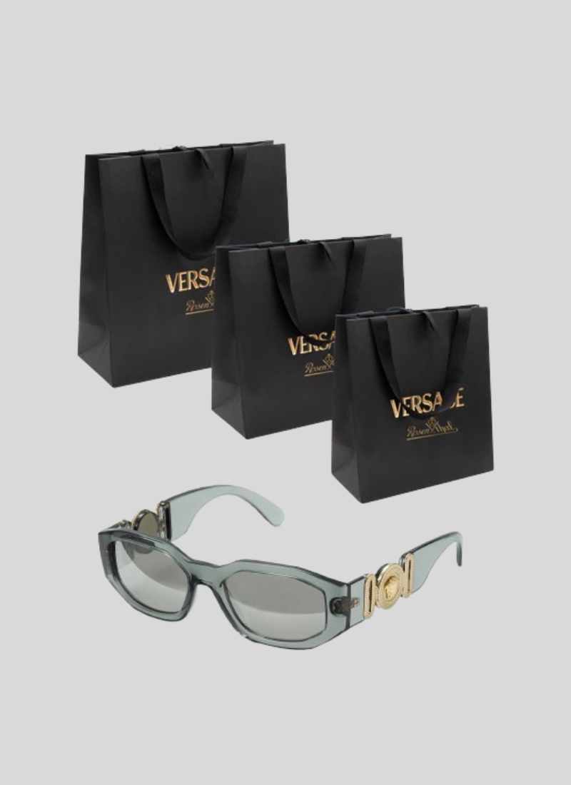Lunette V transparant grijs