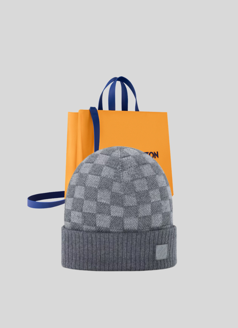 Bonnet Lv Damier classic Grey