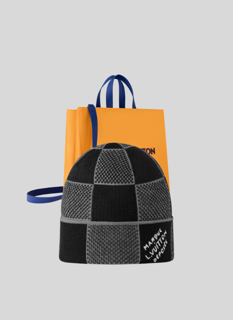 Bonnet Lv Damier Special Black