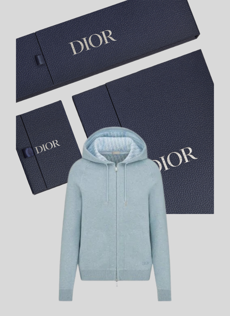 Ritssluiting Dior Blauw