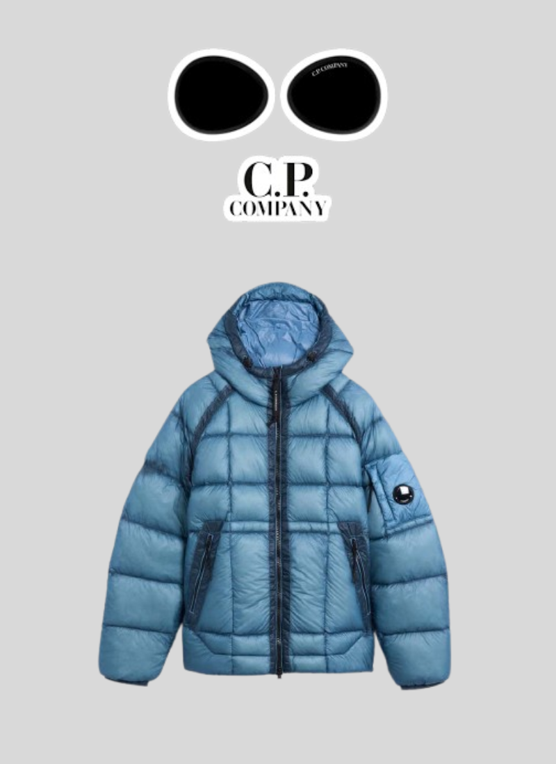 CP-donsjas Blauw
